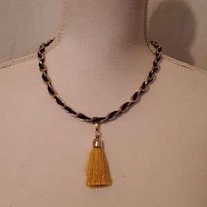 Gold chain necklace